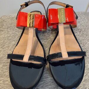 Kate Spade Colorblock Leather Sandas